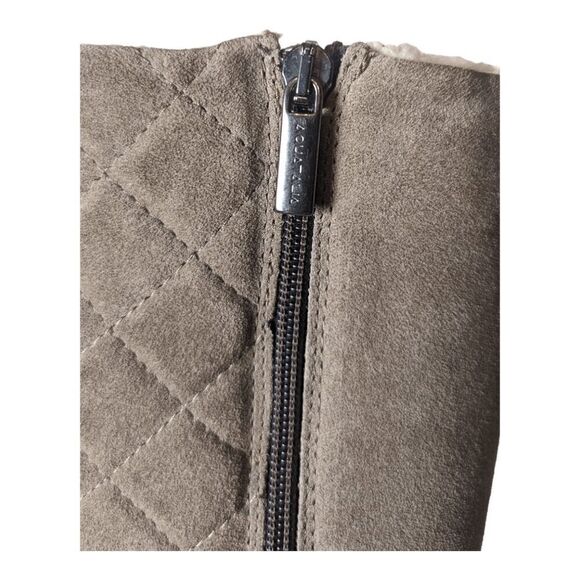 AQUATALIA Callie Faux-Shearling Wedge Boot Size 7.5 - Picture 10 of 11